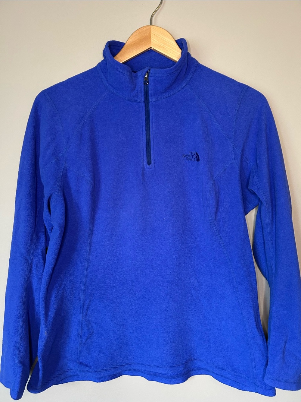 The North Face Blue Quarter-Zip Fleece Pullover